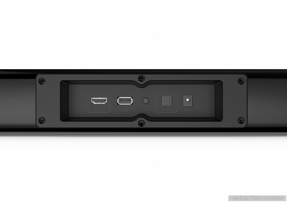 Panasonic SC-HTB100EBK 2 Channel Sound Bar Soundbars from LEConcepts Panasonic SC-HTB100EBK 2 Channel Sound Bar