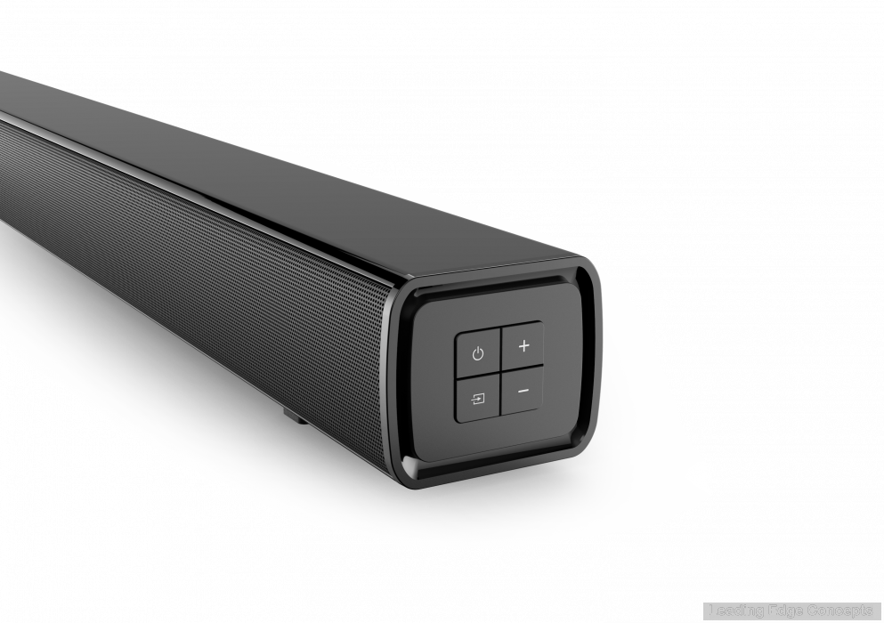 Panasonic SC-HTB100EBK 2 Channel Sound Bar Soundbars from LEConcepts Panasonic SC-HTB100EBK 2 Channel Sound Bar