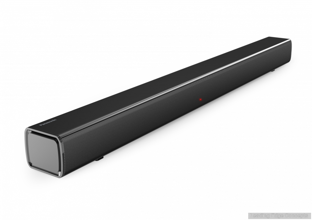 Panasonic SC-HTB100EBK 2 Channel Sound Bar Soundbars from LEConcepts Panasonic SC-HTB100EBK 2 Channel Sound Bar